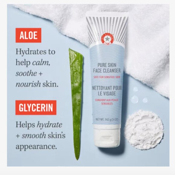 FIRST AID BEAUTY Pure Skin Face Cleanser - Picture 1 of 10
